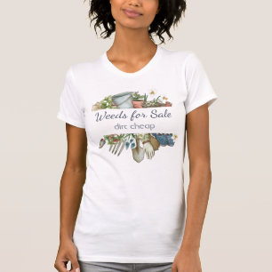 T-shirt mauvaises herbes à vendre Jardin pas cher Jardin a