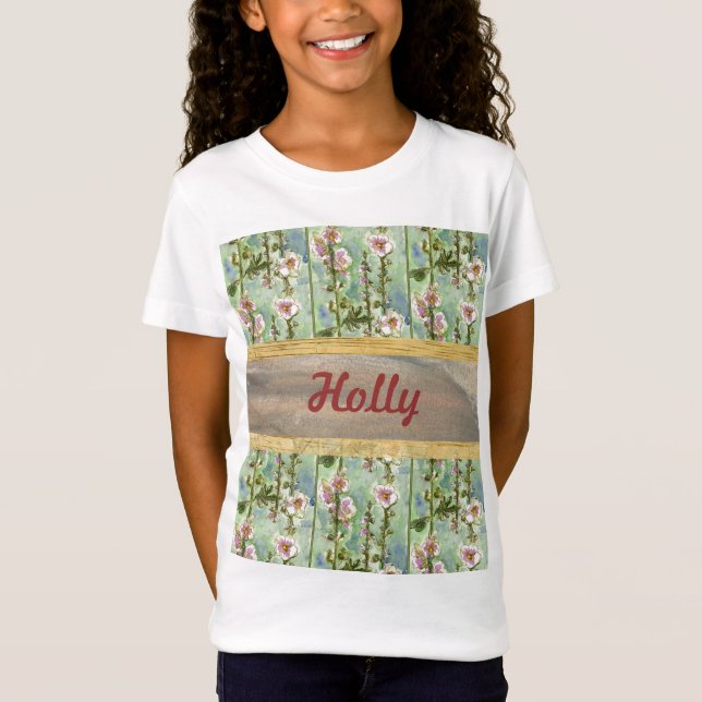 T-Shirt Mauve tendre (Devant)