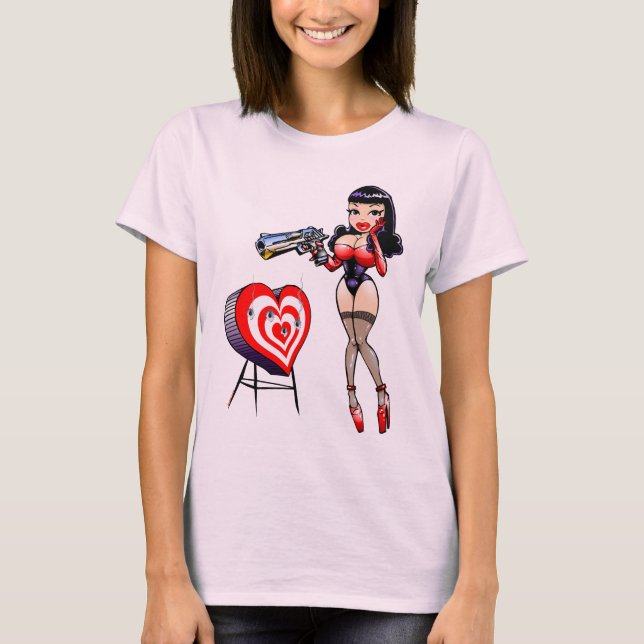 T-shirt Maux d'amour de Valentines (Devant)