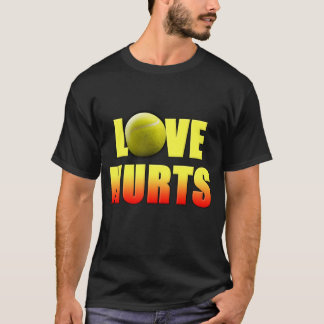 T-shirt Maux d'amour, tennis drôle