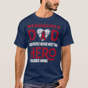 T-shirt Maux De Tête Papa La Plupart Des Gens Ne Rencontre