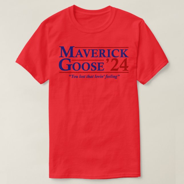 T-shirt Maverick et Goose 2024 Élection Top Gun (Design devant)
