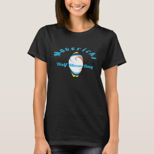 T-shirt Mavericks Surf California Surfboard Fun