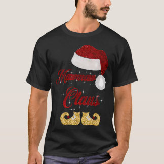 T-shirt Mawmaw Claus Groupe Famille de jumelage Noël X-Mas