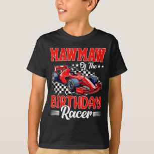 T-shirt Mawmaw de la fête de la voiture de course d'annive