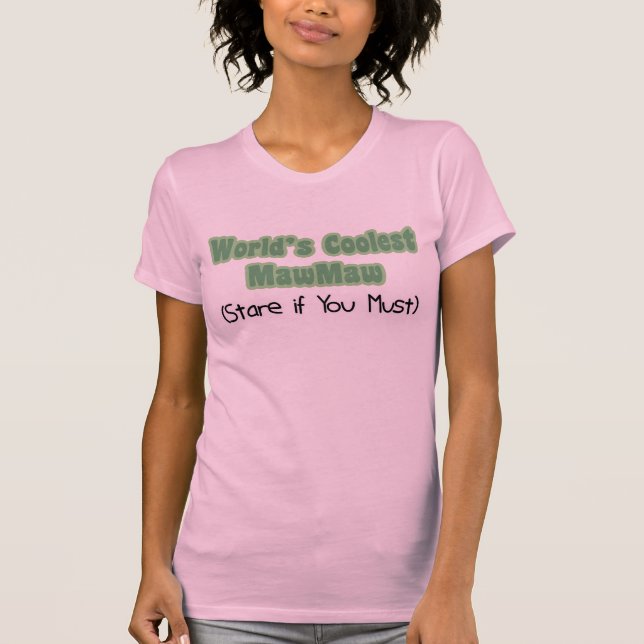 T-shirt MawMaw le plus frais du monde (Devant)