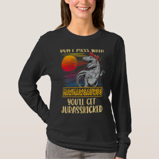 T-shirt Mawmaw Rex Dinosaures Mommy Saurus