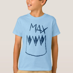 T-shirt Max & Crown Sketch
