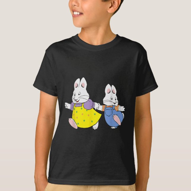 T-shirt Max et décorations d'anniversaire Ruby Bunny  (Devant)