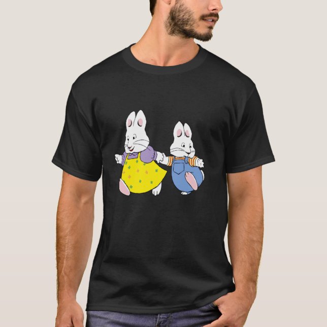 T-shirt Max et décorations d'anniversaire Ruby Bunny (Devant)
