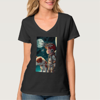 T-shirt Max et Rover explorent l'espace
