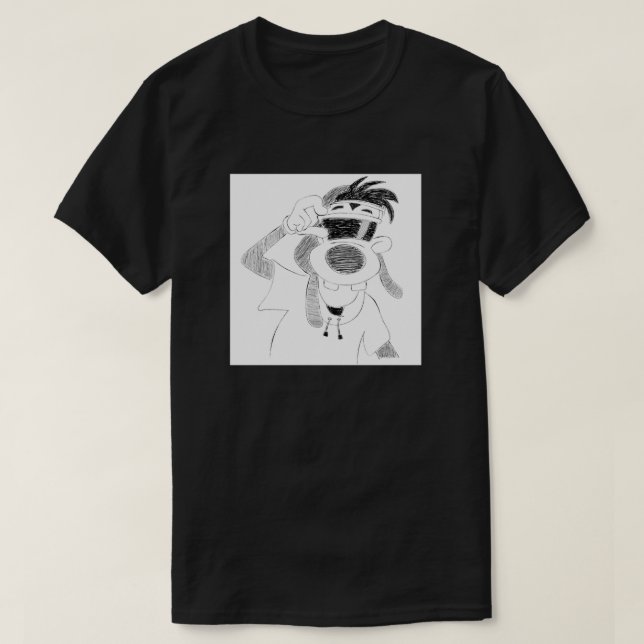 T-shirt Max Goofy Sketch - Un film génial (Design devant)
