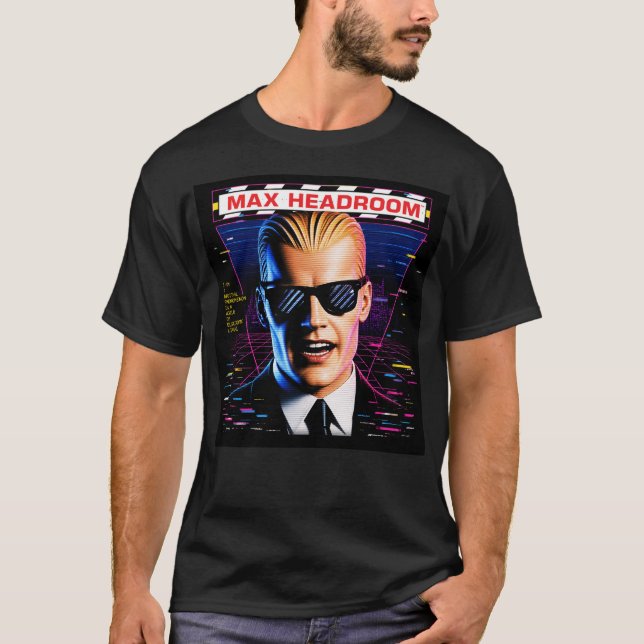 T-Shirt Max Headroom (Devant)