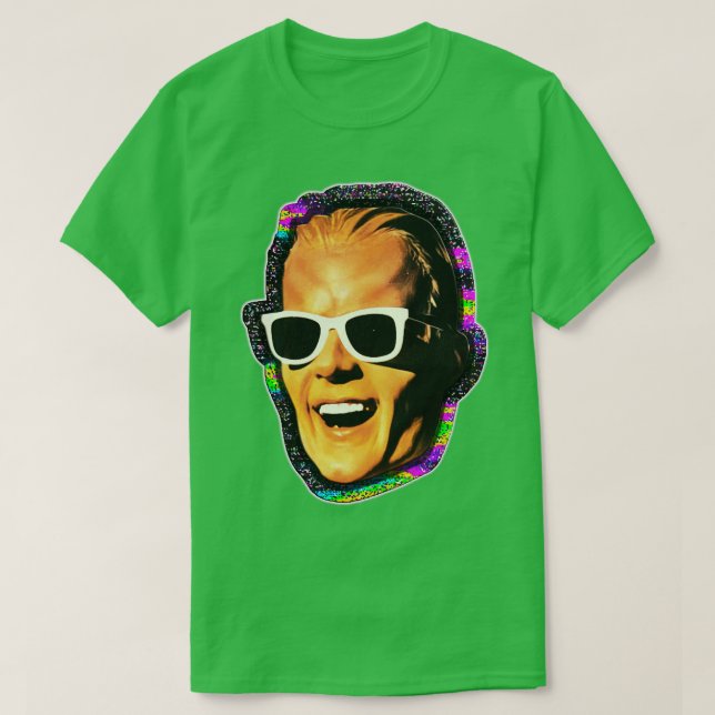 T-shirt MAX HEADROOM 80s Cult TV Show (Design devant)