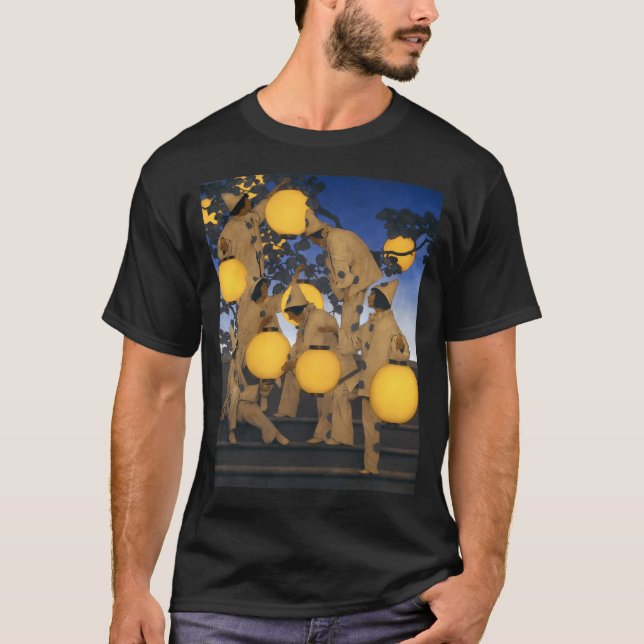 T-shirt Maxfield Parrish - La Lanterne (Devant)