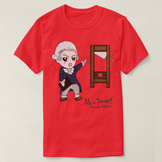 T-shirt Maximilien Robespierre (Design devant)