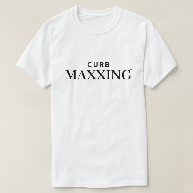 T-shirt Maximisation des bordures de trottoir (Design devant)