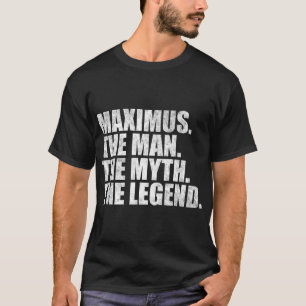 T-shirt MaximusMaximus Nom Maximus prénom