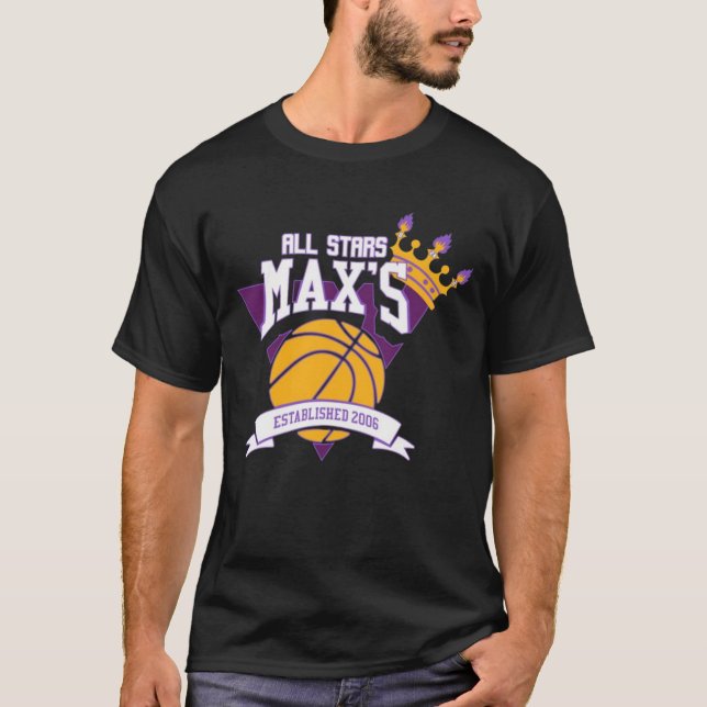 T-shirt Max's All Stars Mamba Hommage (Devant)