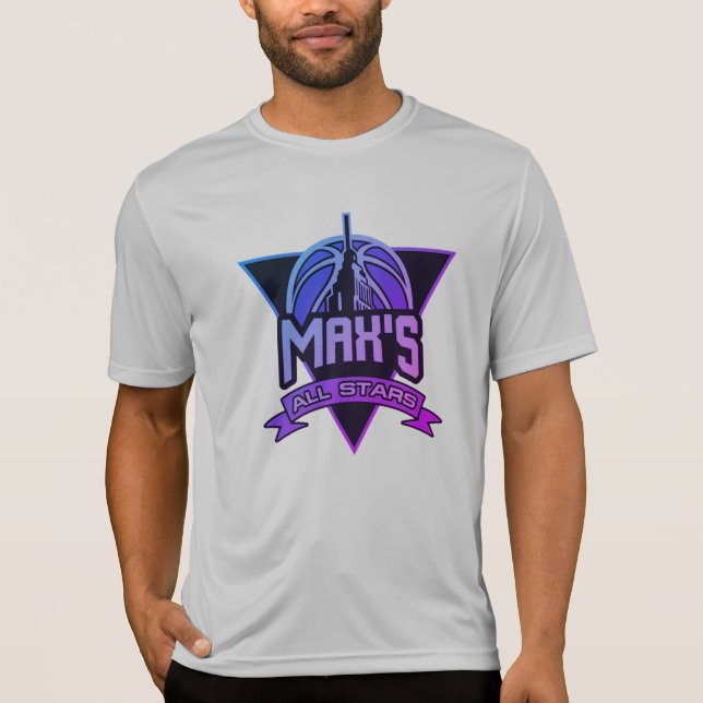 T-shirt Max's All Stars New Logo Gradient Shirt 2 (Devant)