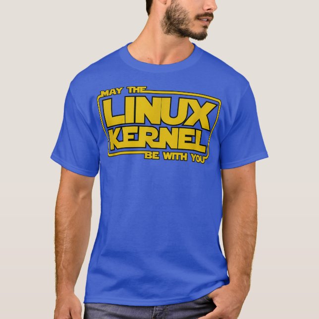 T-shirt May Linu Kernel programmeur devine python java (Devant)