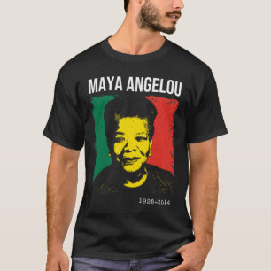T-shirt Maya Angelou - Mois de l'histoire des Noirs