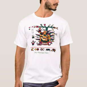 T-shirt maya de Glyphs