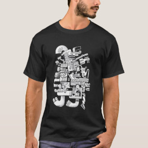 T-shirt Maya Dieu Mythologie Maya Symbole antique Ek Chuah