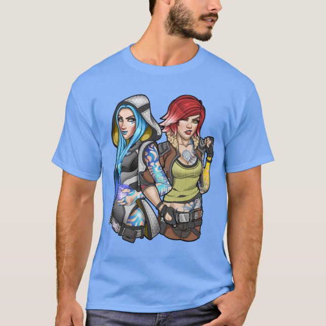 T-shirt Maya et Lilith Borderlands (Devant)