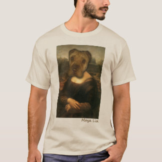 T-shirt Maya Lisa - chemise classique de beauté de Sharpei