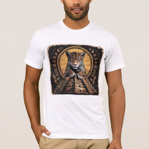 T-shirt Mayan Jaguar Guardian   Mythologie aztèque
