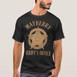 T-shirt Mayberry Sheriff Office Tv