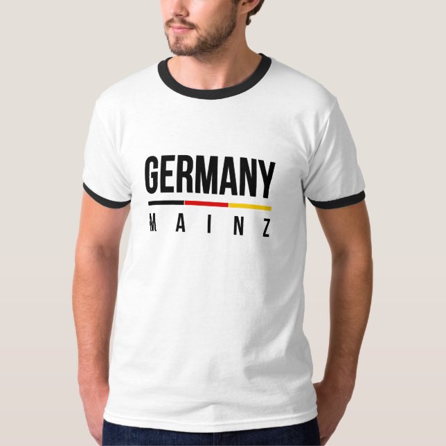 T-shirt Mayence Allemagne (Devant)