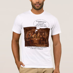 T-shirt Mayflower Compact II (Descendant de Mayflower)