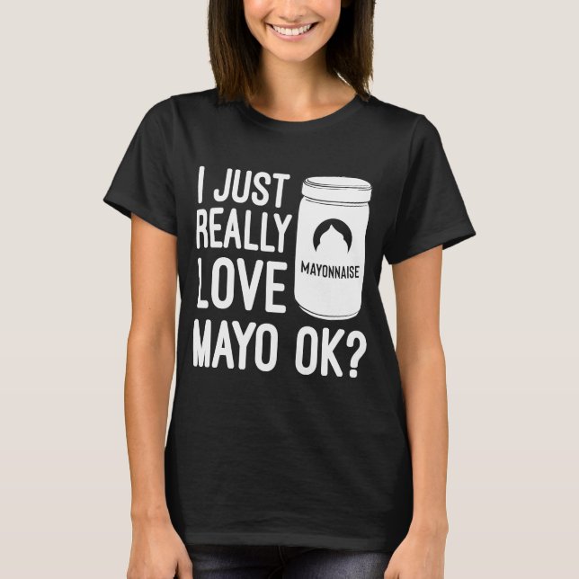 T-shirt Mayonnaise Mayo Japonais Vegan (Devant)