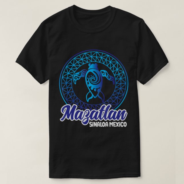 T-shirt Mazatlan Sinaloa Mexique Souvenirs Basse Californi (Design devant)