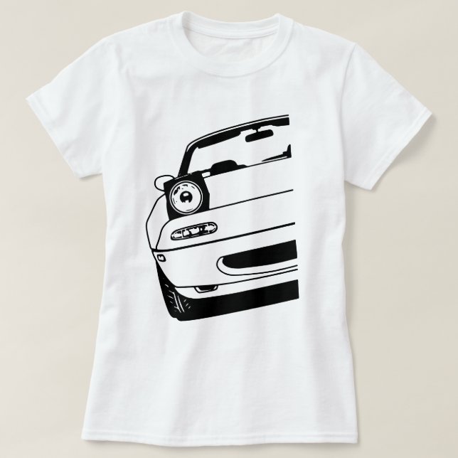 T-shirt Mazda Miata MX5 (Design devant)