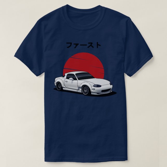 T-shirt Mazda MX 5 Miata (Design devant)