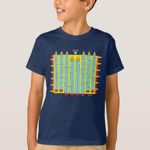 T-shirt Maze crayon