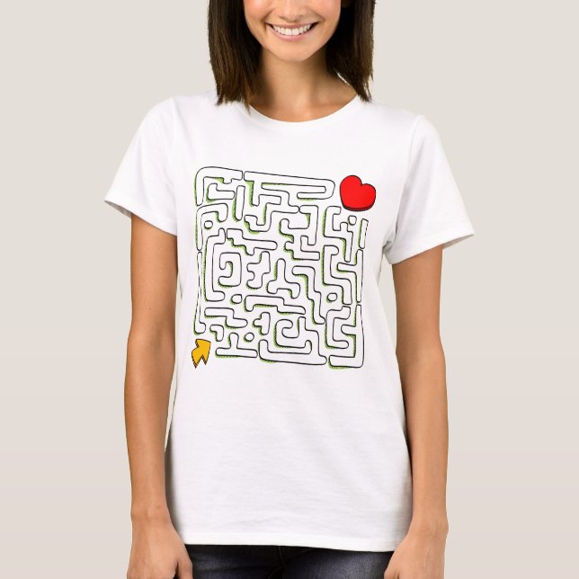 T-shirt Maze d'amour (Devant)