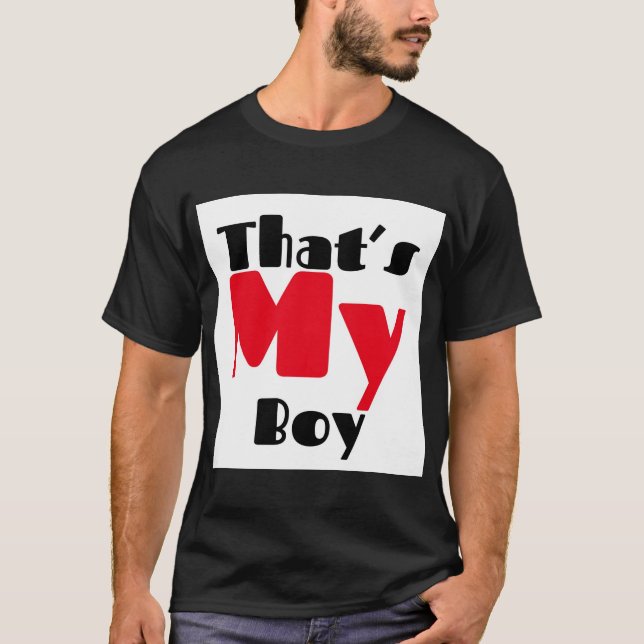 T-shirt Mazipoodles That's My Boy 1 (Devant)