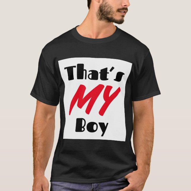 T-shirt Mazipoodles That's My Boy 2 (Devant)