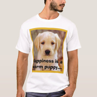T-shirt mb1722_f, bonheur est un chiot chaud…