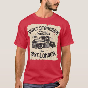 T-shirt mb 1957 Camion Vintage Anniversaire Construite plu