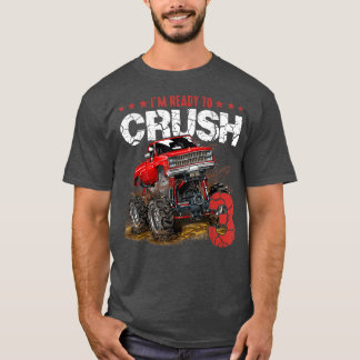 T-shirt mb 3e anniversaire Je suis prêt Crush Monster Truc