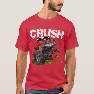 T-shirt mb 9th Birthday Je suis prêt Crush Monster Truck B