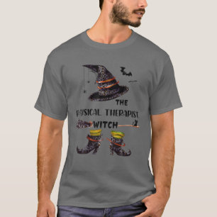 T-shirt Mb I'm The Physical Therapist Witch Halloween Fami