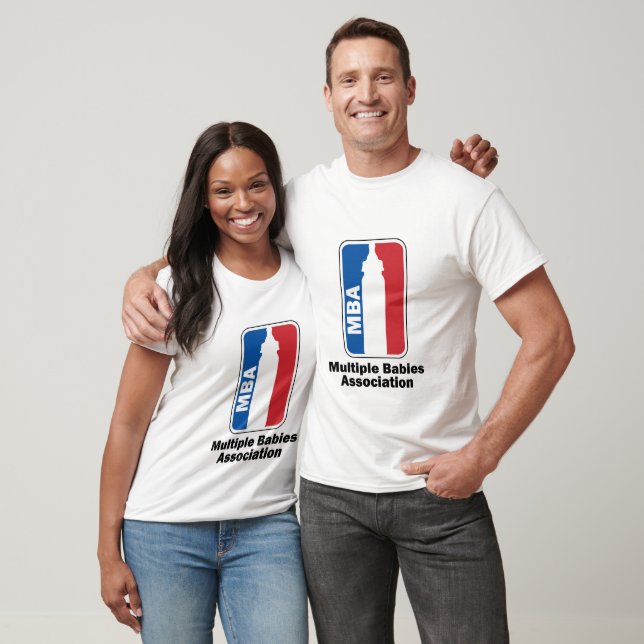 T-shirt MBA Multiple Babies Association (Unisexe)