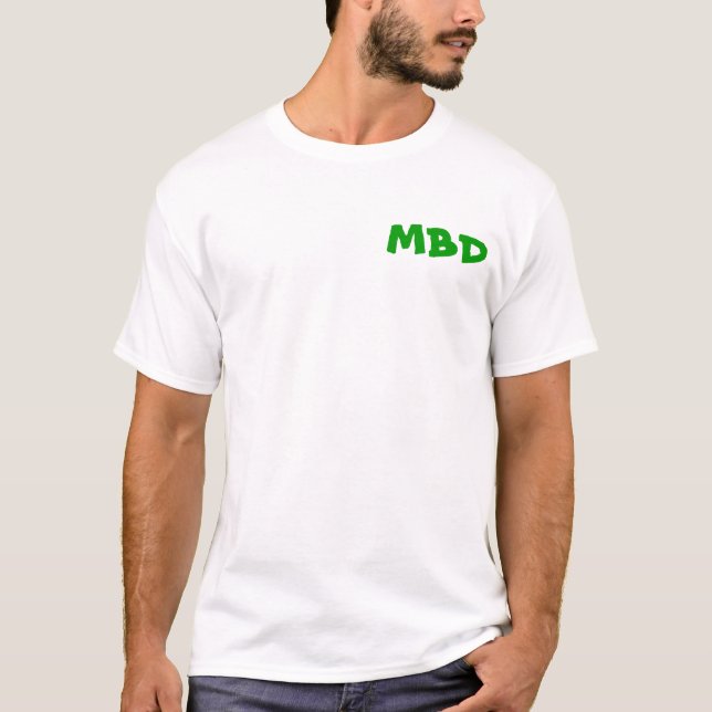 T-shirt Mbj - Le jour de St Patrick pour les hommes (Devant)