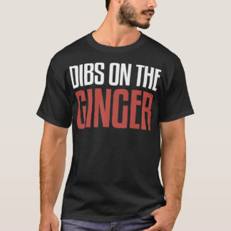 T-shirt MC1R Dibs On The Ginger Funny Redhead Premium